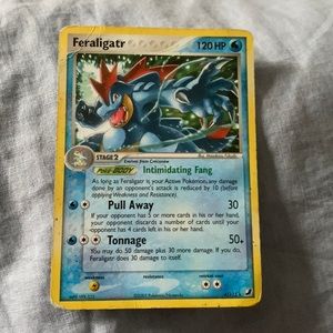 Feraligatr pokémon card